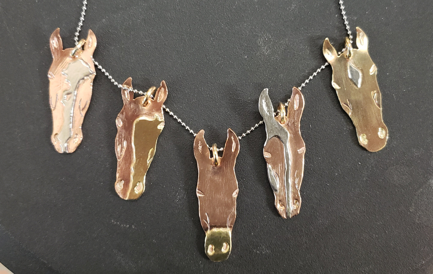 Custom Horse Head or Mule Head pendants