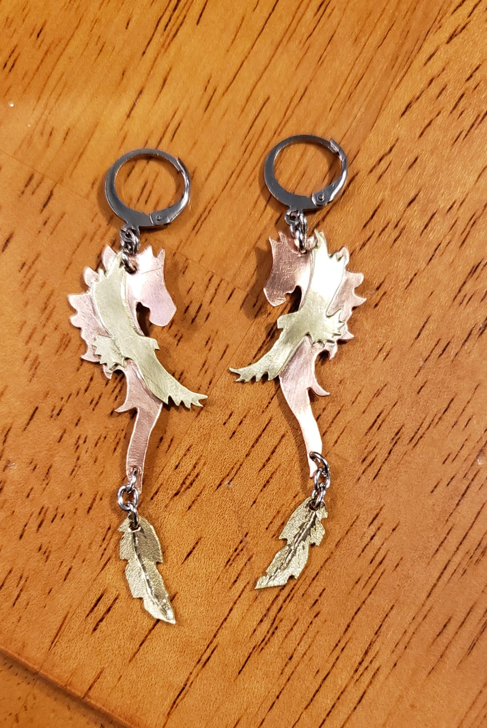 Mustang Earrings