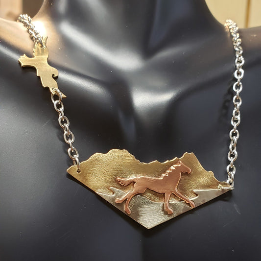 Mustang Necklace